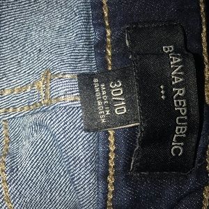 Banana Republic jean shorts